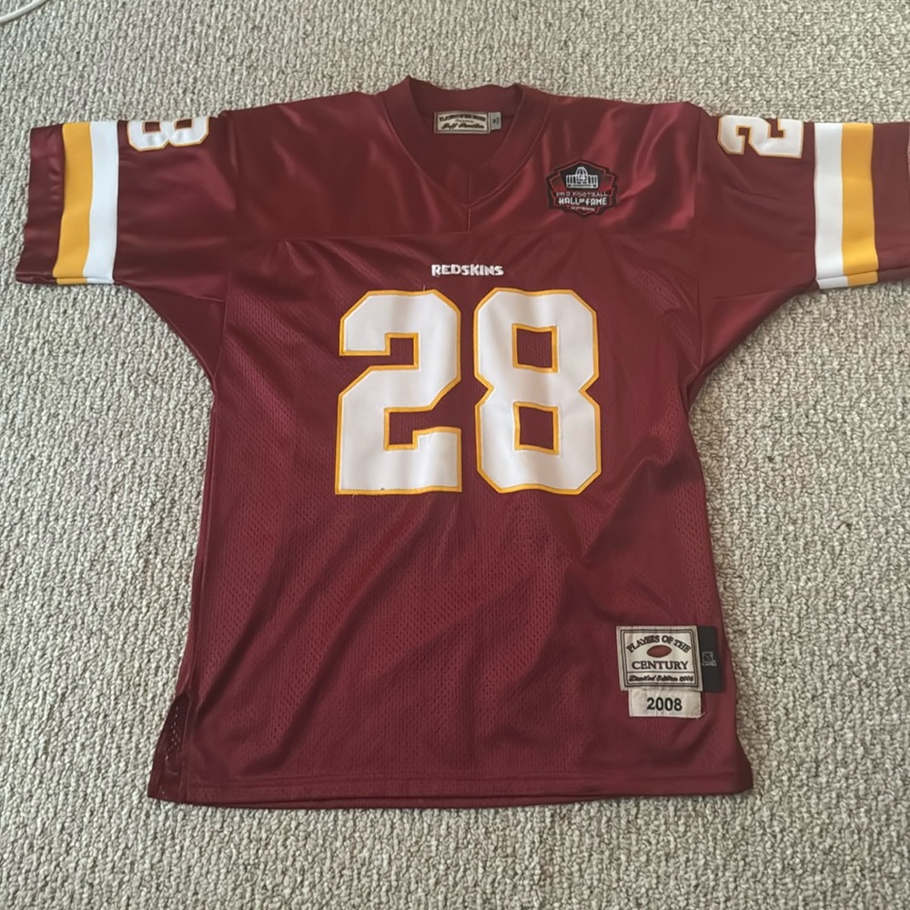 Darrell Green #28 Players of the Century Jersey Size Medium - 48